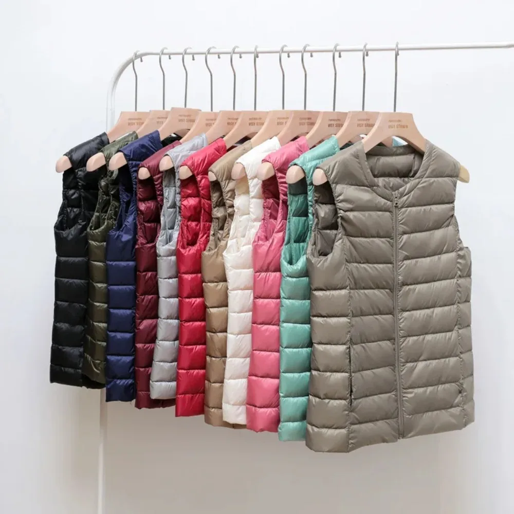 Down Vest Ultralight - 2024 Yeni Kadın Sonbahar Kış Ultralight