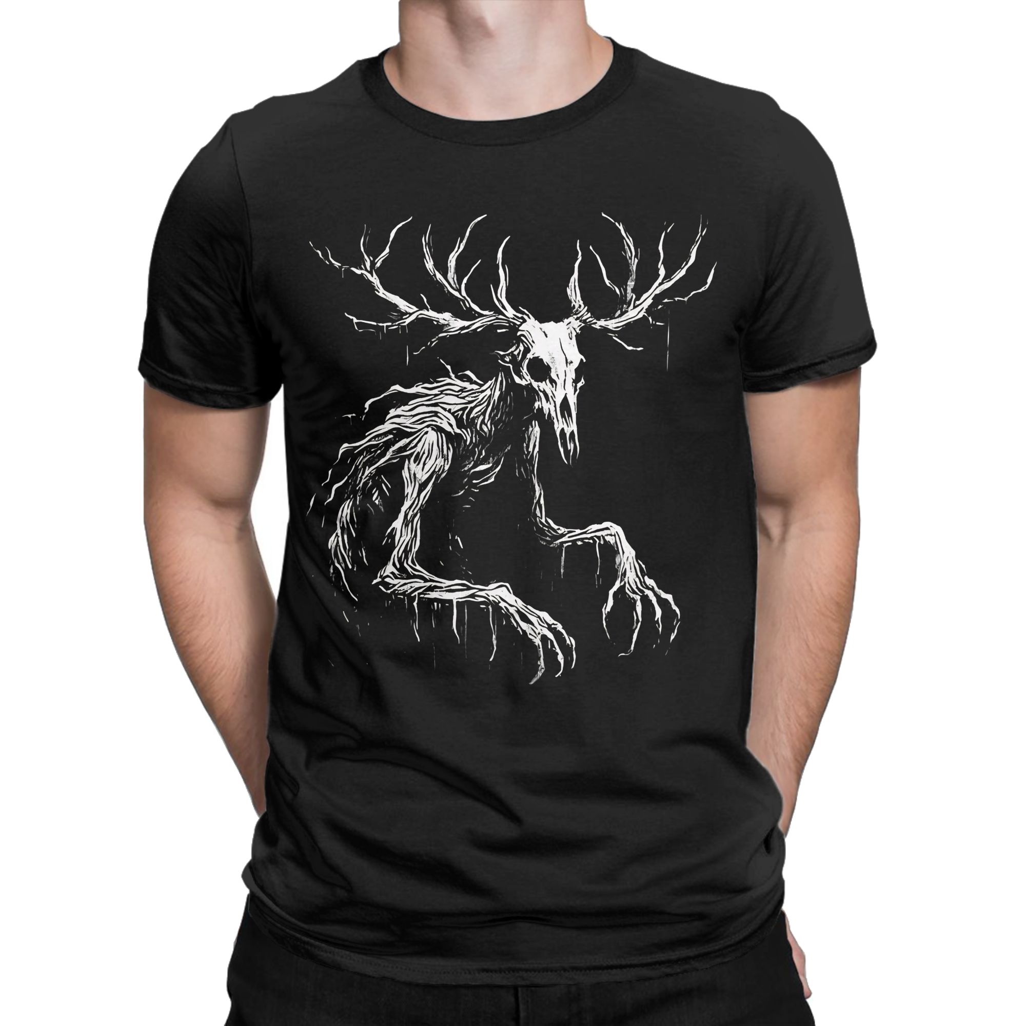 Winter Clothing Ideas - Wendigo-Kış Kabusu T-Shirt Erkek Kadın Hipster