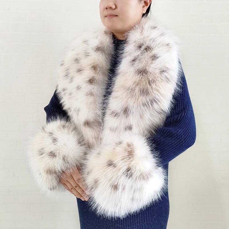 Winter Clothing Pk - Büyük Beden Kadınlar İçin Suni Tilki