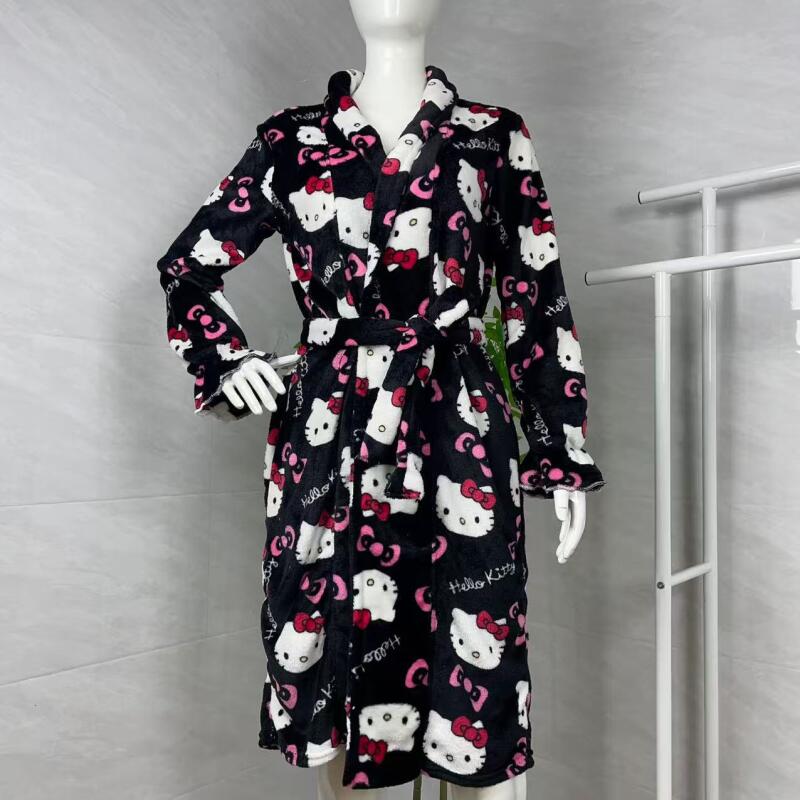 Winter Clothes - Gecelik Hello Kitty Yeni Sonbahar Kış