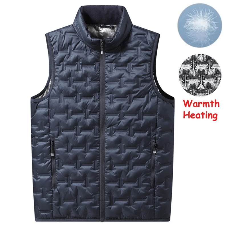 Down Vest Ultralight - Erkekler Kış Yeni Beyaz Ördek Aşağı