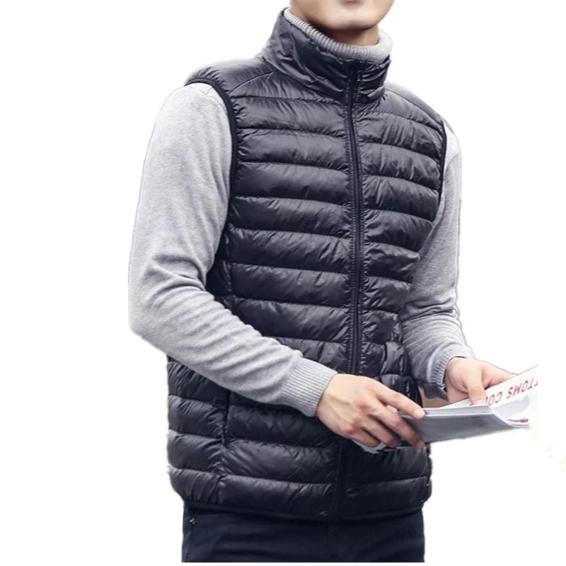 Down Vest Ultralight - Sonbahar Kış Erkek Ördek Aşağı Yelek