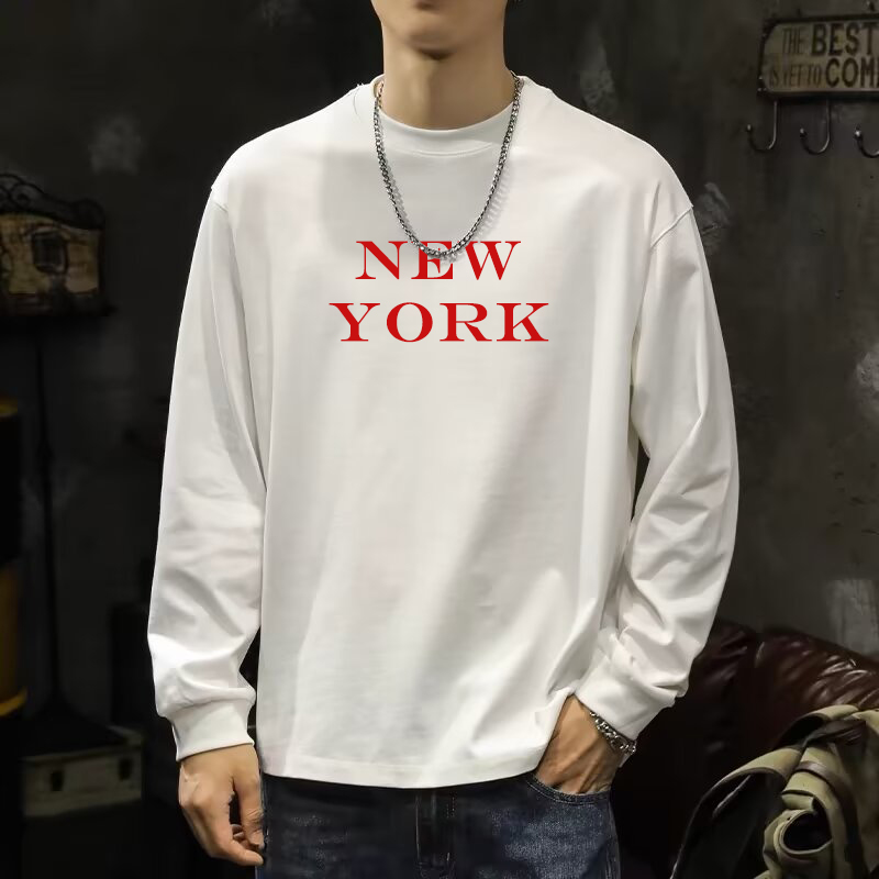 Winter Clothing New York - % 100% Saf Pamuk Erkek Kazak
