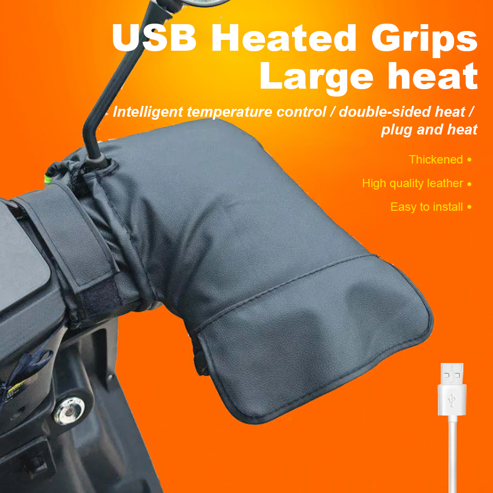 Heated Gloves Electric - Elektrikli Isıtma Gidon Eldivenleri Su Geçirmez