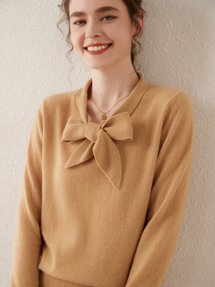 Kadın 100% Kaşmir Kazak Şerit  - Winter Clothing In French incelemesi ve fiyatı
