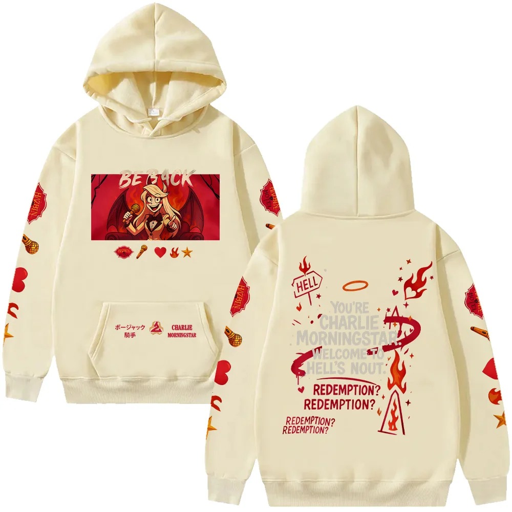 Hazbin Hotel Büyük Boy Unisex  - Winter Clothing Ideas incelemesi ve fiyatı