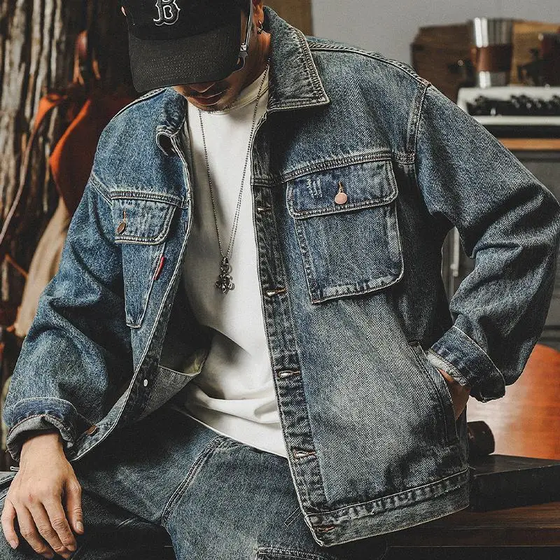 Trendy Gevşek Denim Ceketler A - Winter Clothing Vintage incelemesi ve fiyatı