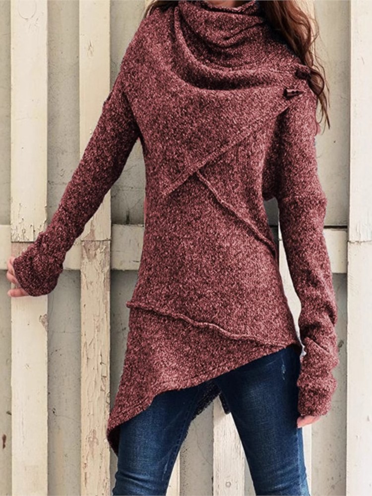 Moda Eşarp Yaka Kazak Kadınlar - Winter Clothing Girls incelemesi ve fiyatı