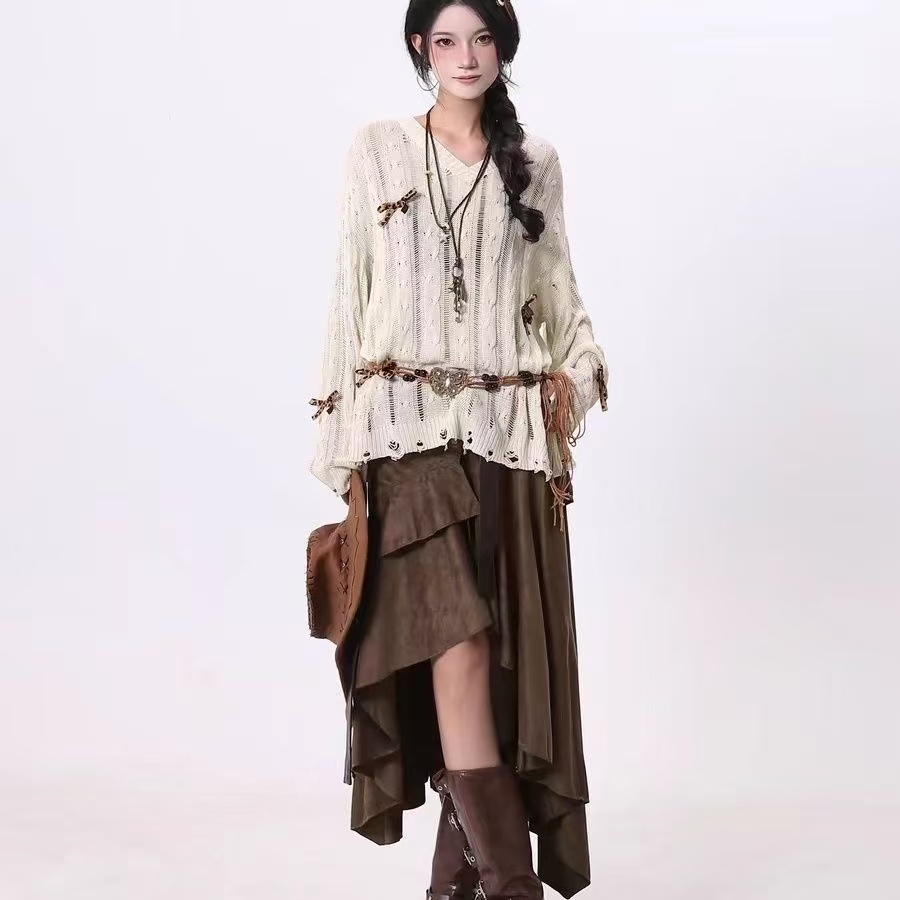 Kadın Kahverengi Orta uzunlukt - Winter Clothing Vintage incelemesi ve fiyatı