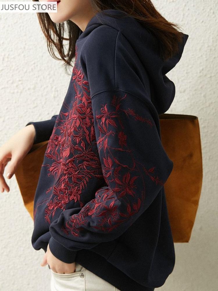 Kadın Kazak Grafik Kapüşonlula - Winter Clothing Essentials For Women incelemesi ve fiyatı