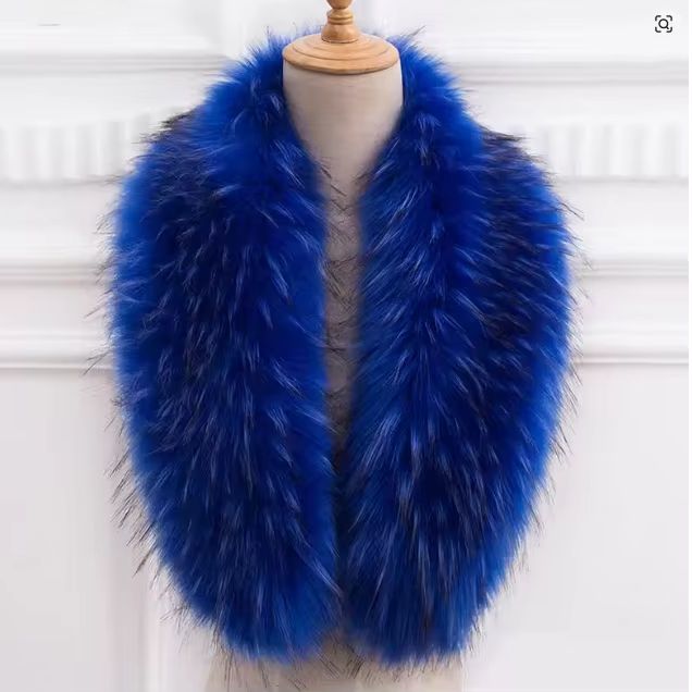 Doğal Kürk Yaka Gerçek rakun k - Winter Clothing Pk incelemesi ve fiyatı
