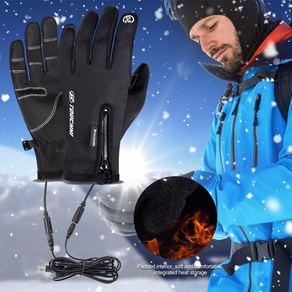USB dokunmatik ekran eldiveni  - Heated Gloves Electric incelemesi ve fiyatı