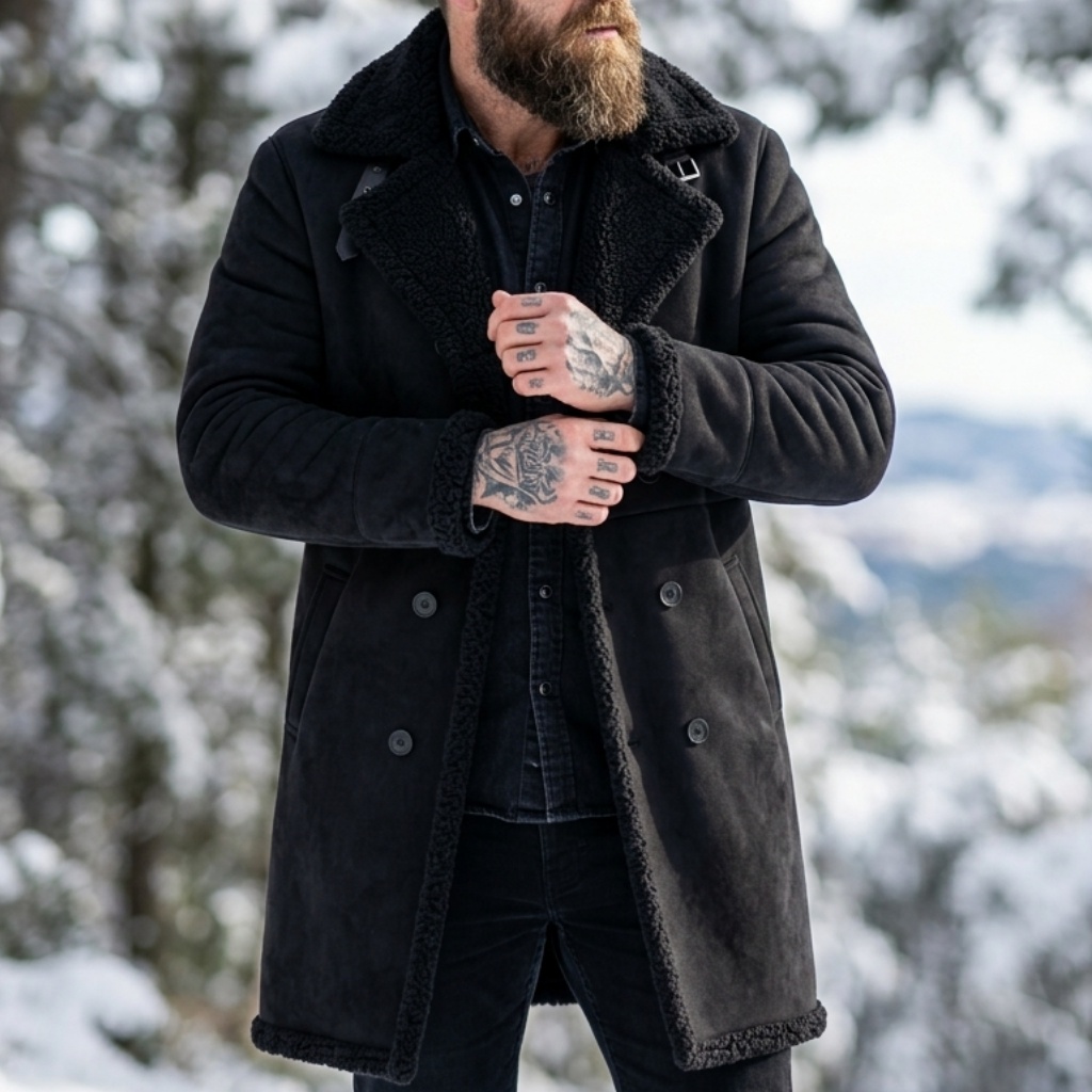 Erkek Suni Süet Kürk Astarlı K - Winter Clothing Clearance incelemesi ve fiyatı