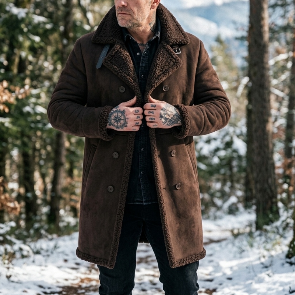 Erkek Suni Süet Kürk Astarlı K - Winter Clothing Clearance incelemesi ve fiyatı