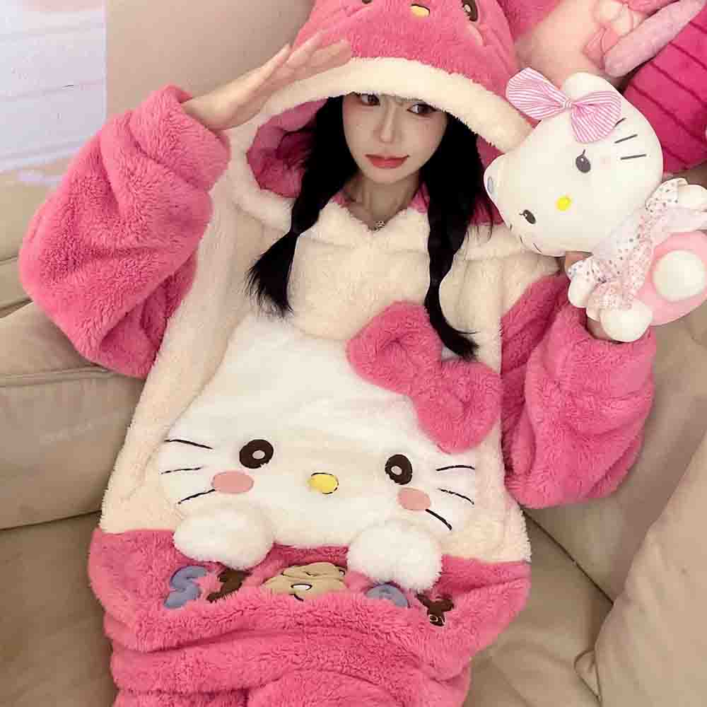 Hello Kitties Kuromi kadın Kar - Winter Clothing Girls incelemesi ve fiyatı