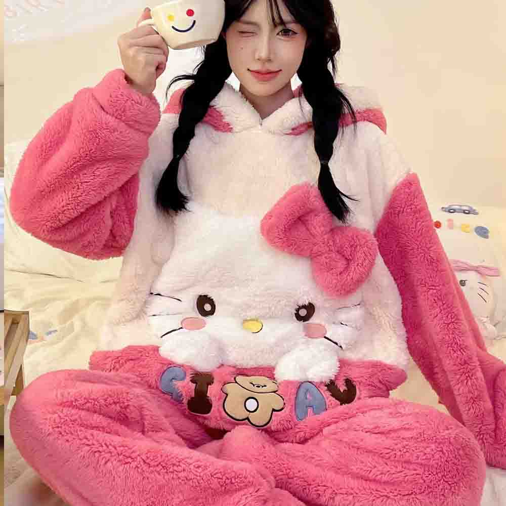 Hello Kitties Kuromi kadın Kar - Winter Clothing Girls incelemesi ve fiyatı