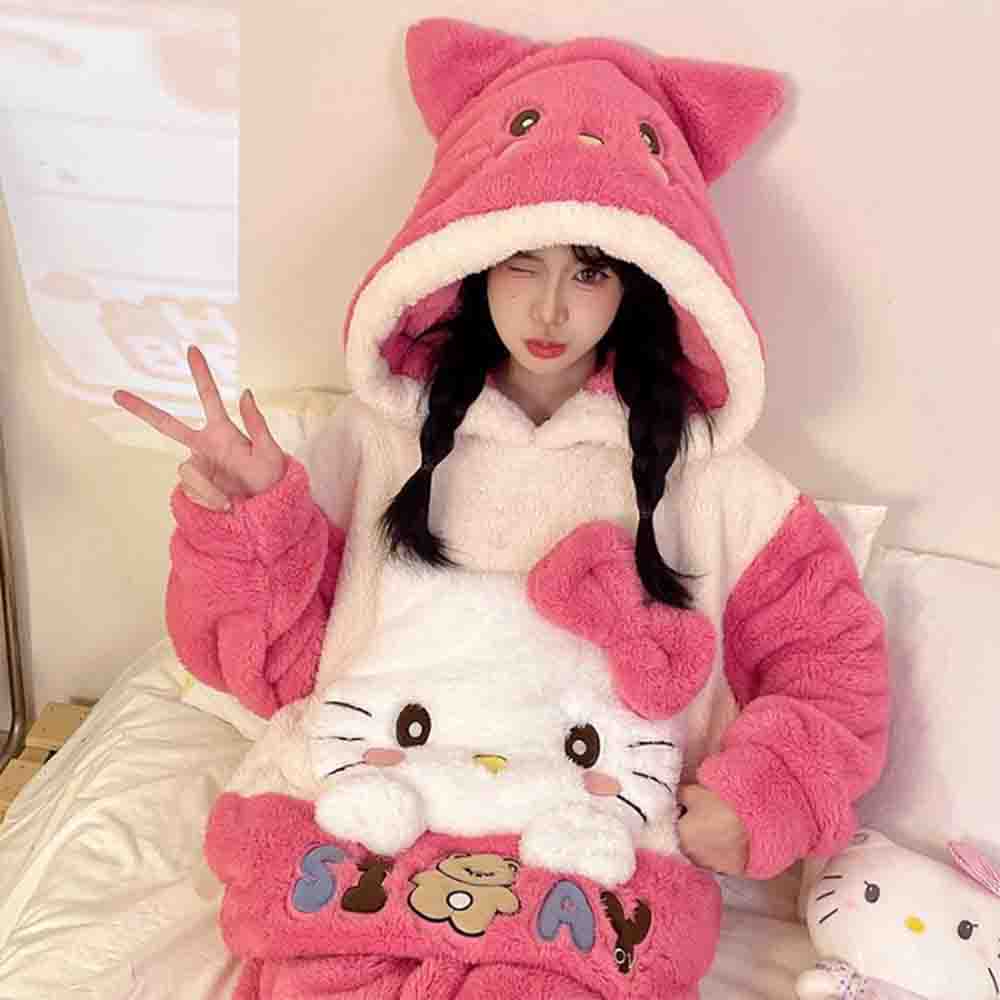 Hello Kitties Kuromi kadın Kar - Winter Clothing Girls incelemesi ve fiyatı
