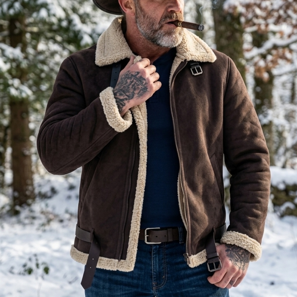 Erkekler Kış Suni Süet Ceket P - Winter Clothing Clearance incelemesi ve fiyatı