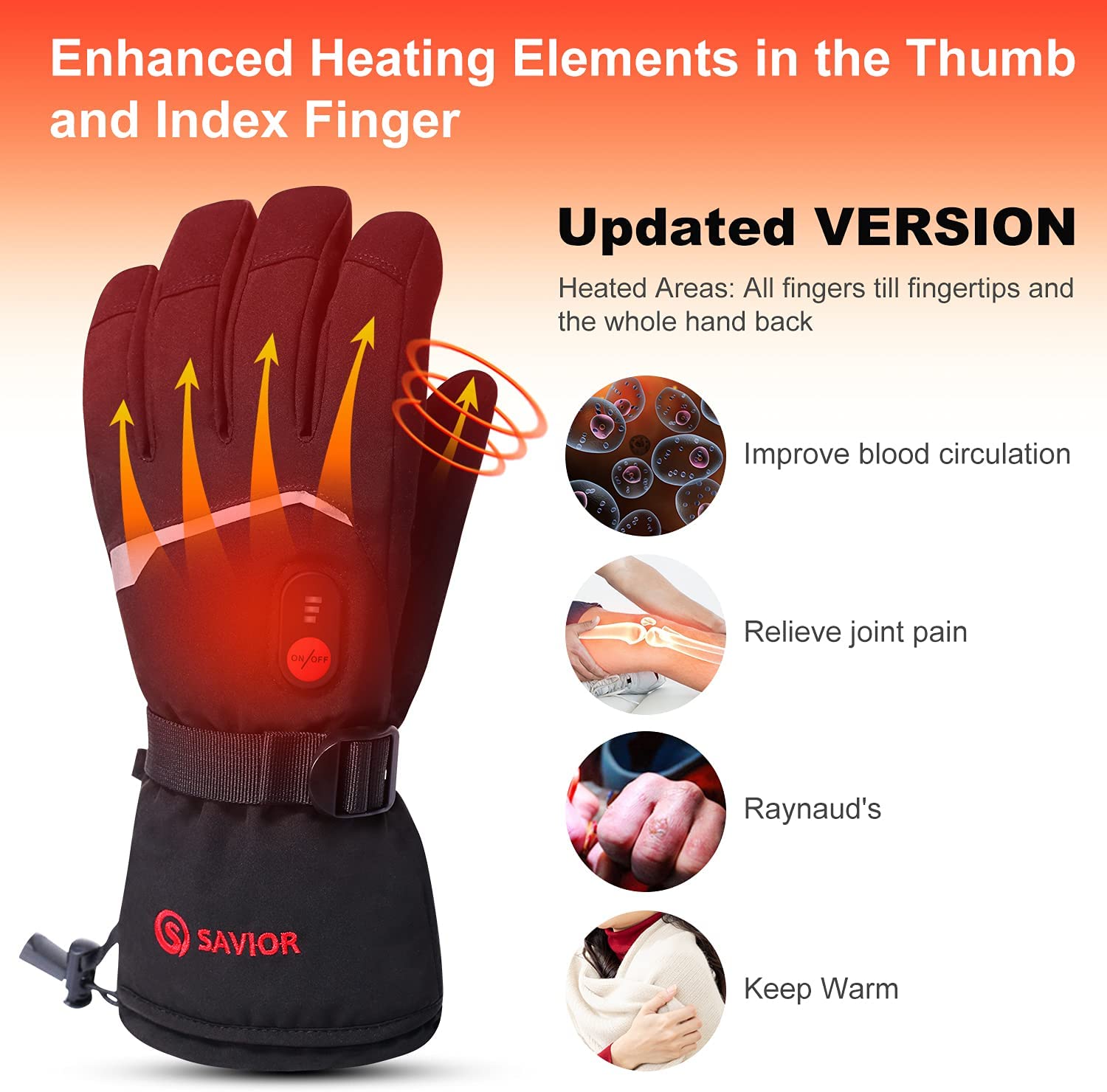 Kar geyik kış ısıtmalı eldiven - Heated Gloves Electric incelemesi ve fiyatı