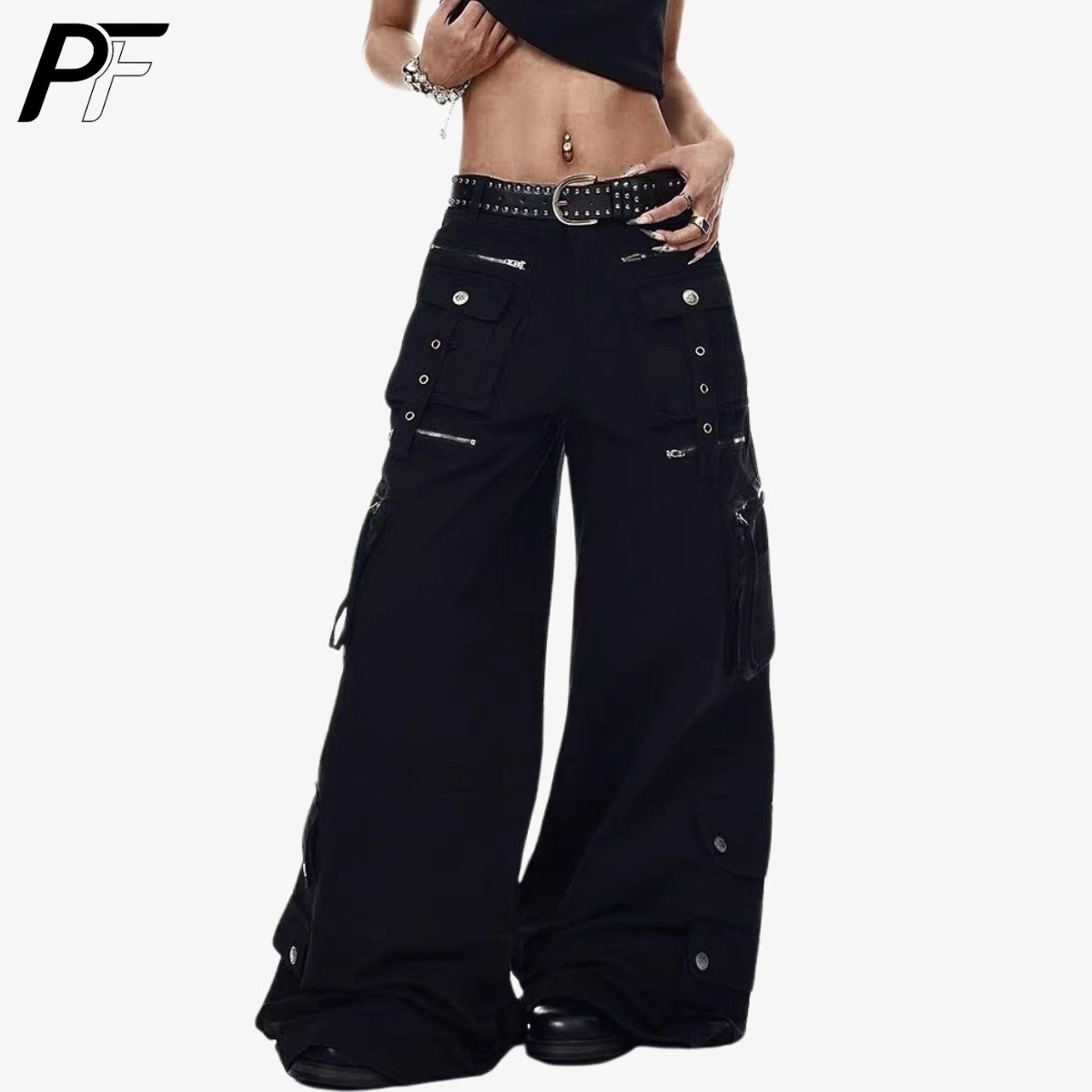Grunge Techwear Geniş Paça Kar - Winter Clothing Vintage incelemesi ve fiyatı