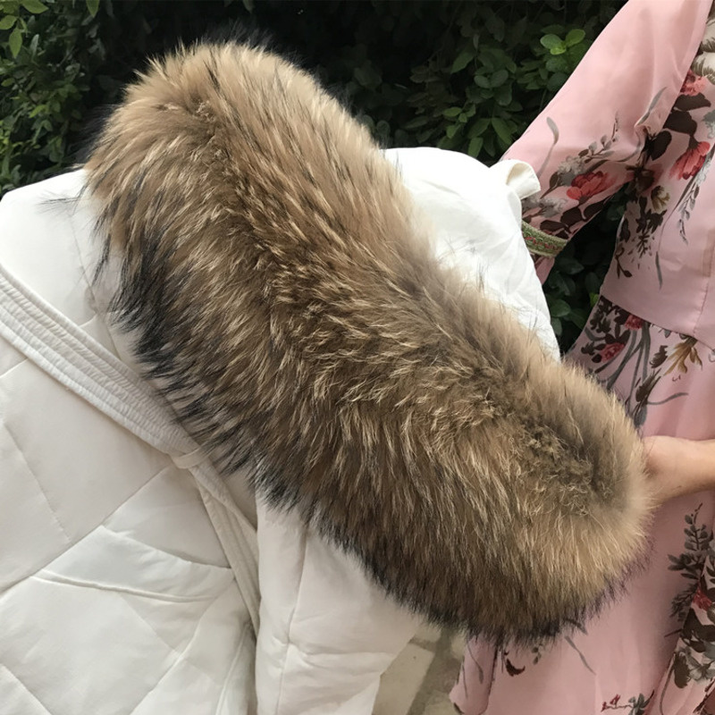 Kürk yaka kadın kış doğal raku - Winter Clothing Stores incelemesi ve fiyatı
