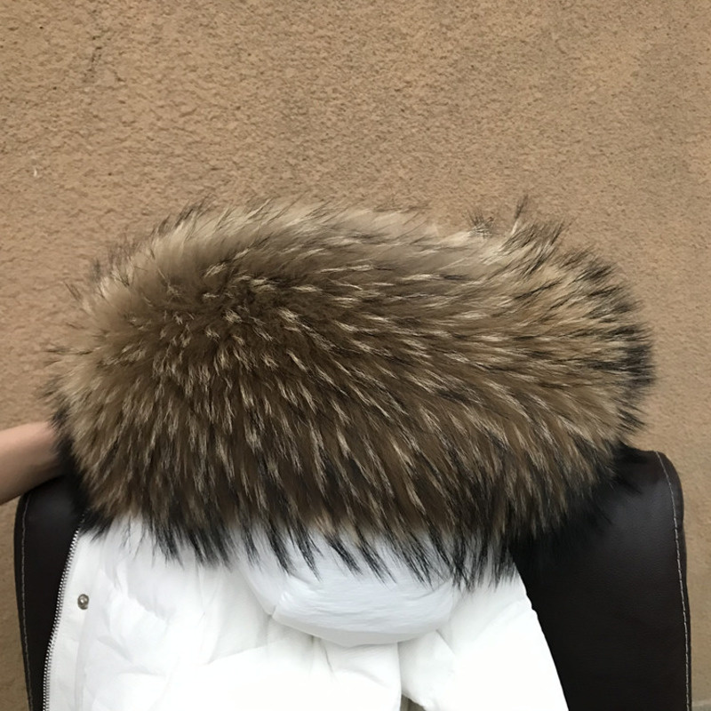 Kürk yaka kadın kış doğal raku - Winter Clothing Stores incelemesi ve fiyatı