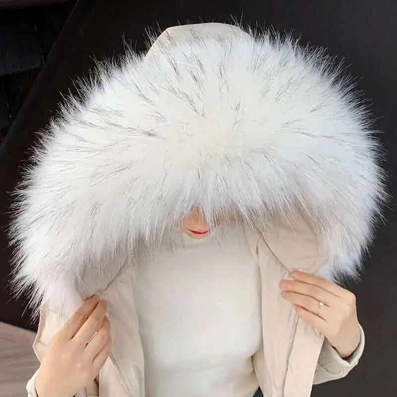 Çıkarılabilir Taklit Kürk Yaka - Winter Clothing Stores incelemesi ve fiyatı
