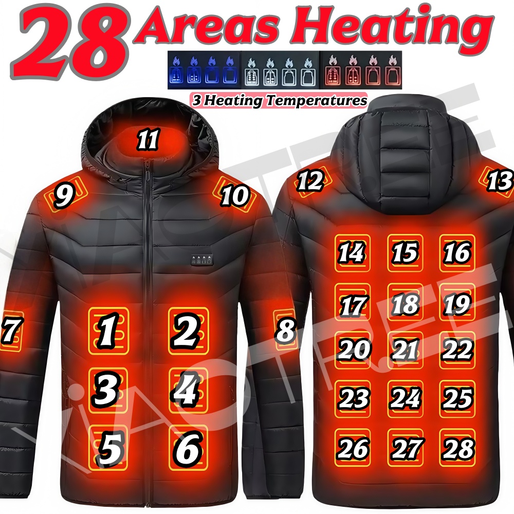 28 Alan Erkek Kadın Isıtma Cek - Winter Clothing Uae incelemesi ve fiyatı