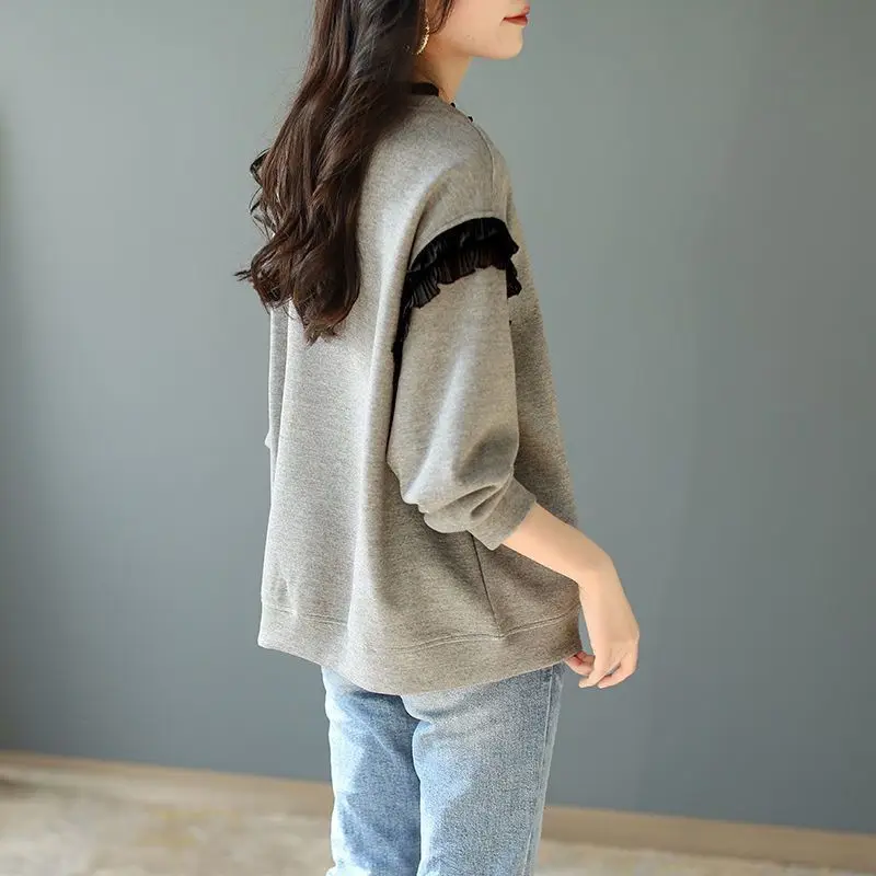 Gri Kadın Kazak Üstleri Kore G - Winter Clothing Essentials For Women incelemesi ve fiyatı